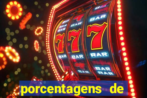 porcentagens de jogos pagantes